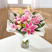 Sumptuous Lily Hand-tied